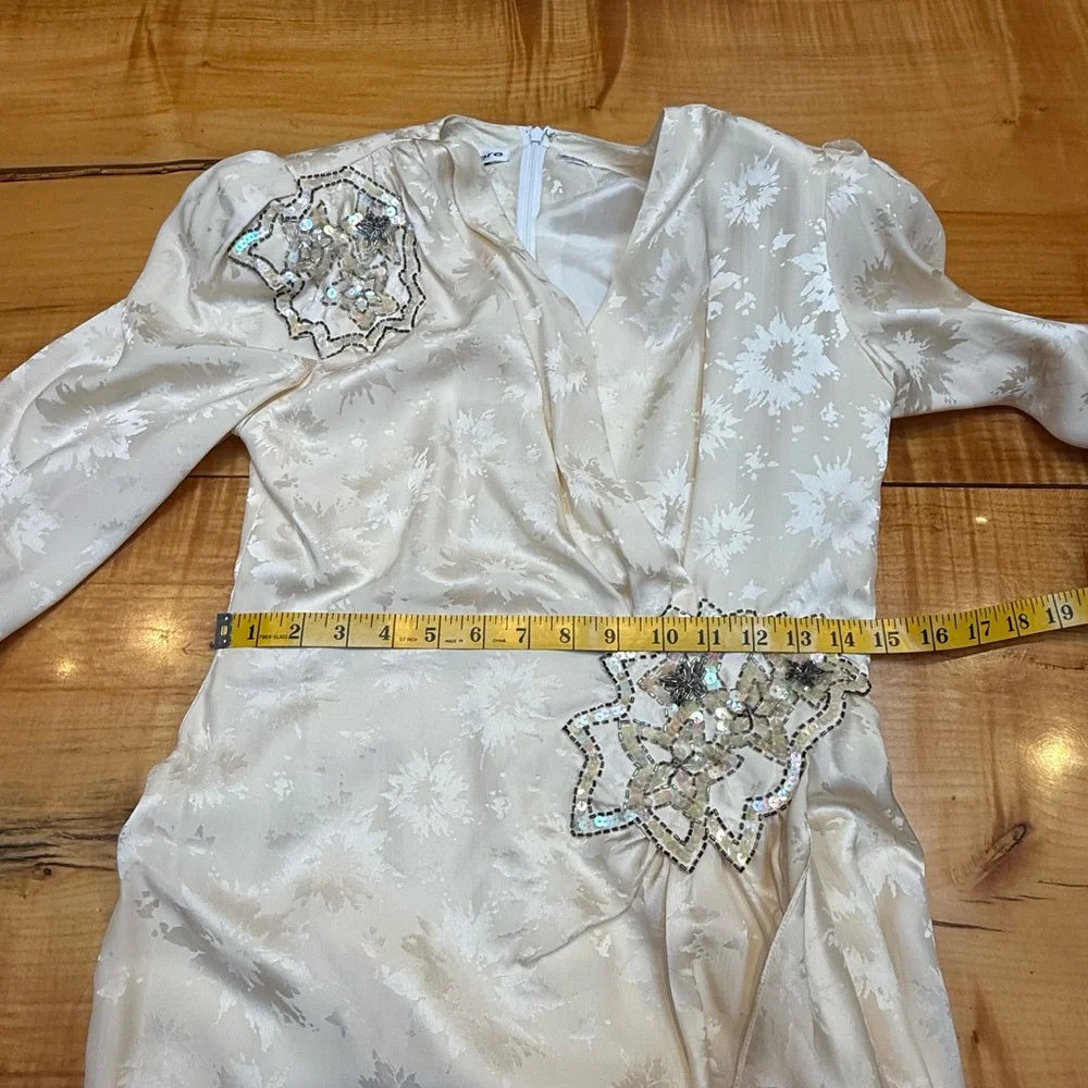 Vintage d’Ore silk dress. EUC size 6 - Picture 7 of 8